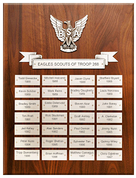 Eagle Plaque 1988 1997